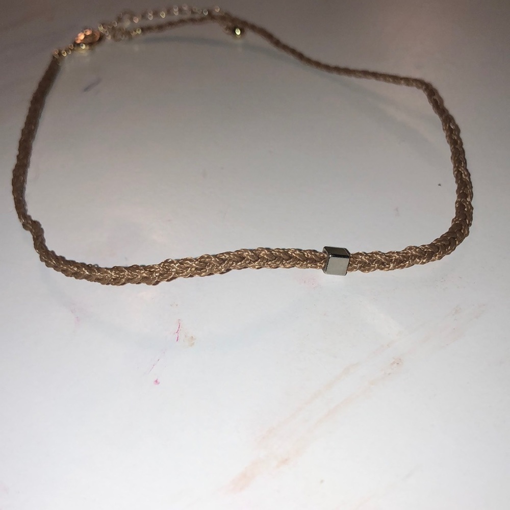 Tan Braided Choker